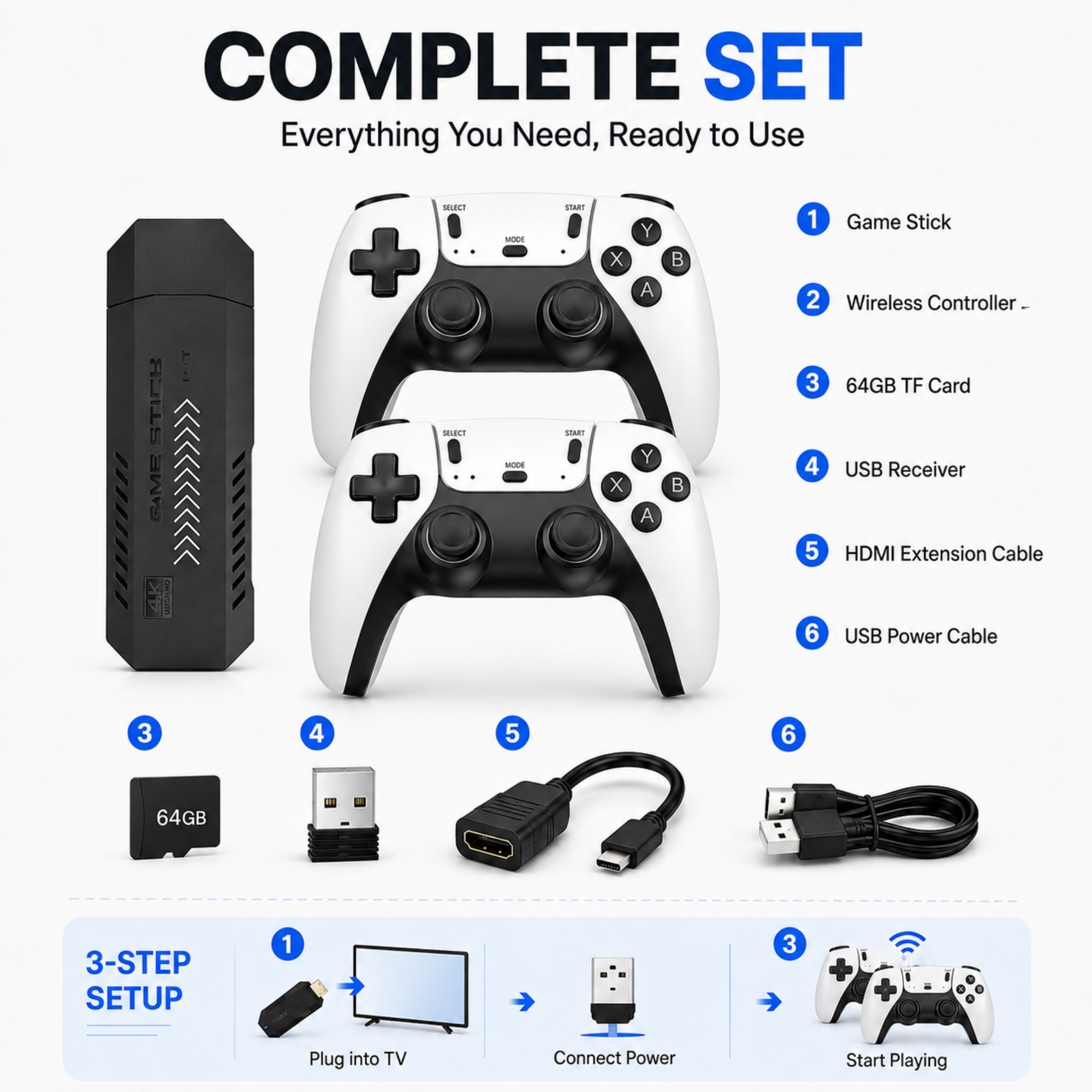 Retro Gaming X2 Pro - 4K HD Video Game Console X2