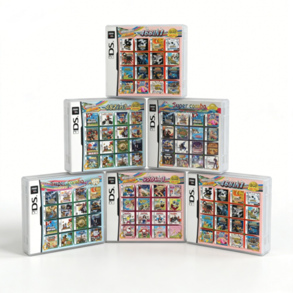 Retro Gaming Pokemon - •Pokem0n-themage multi-game cartridge voor DS/3DS/NDSL/2DS -