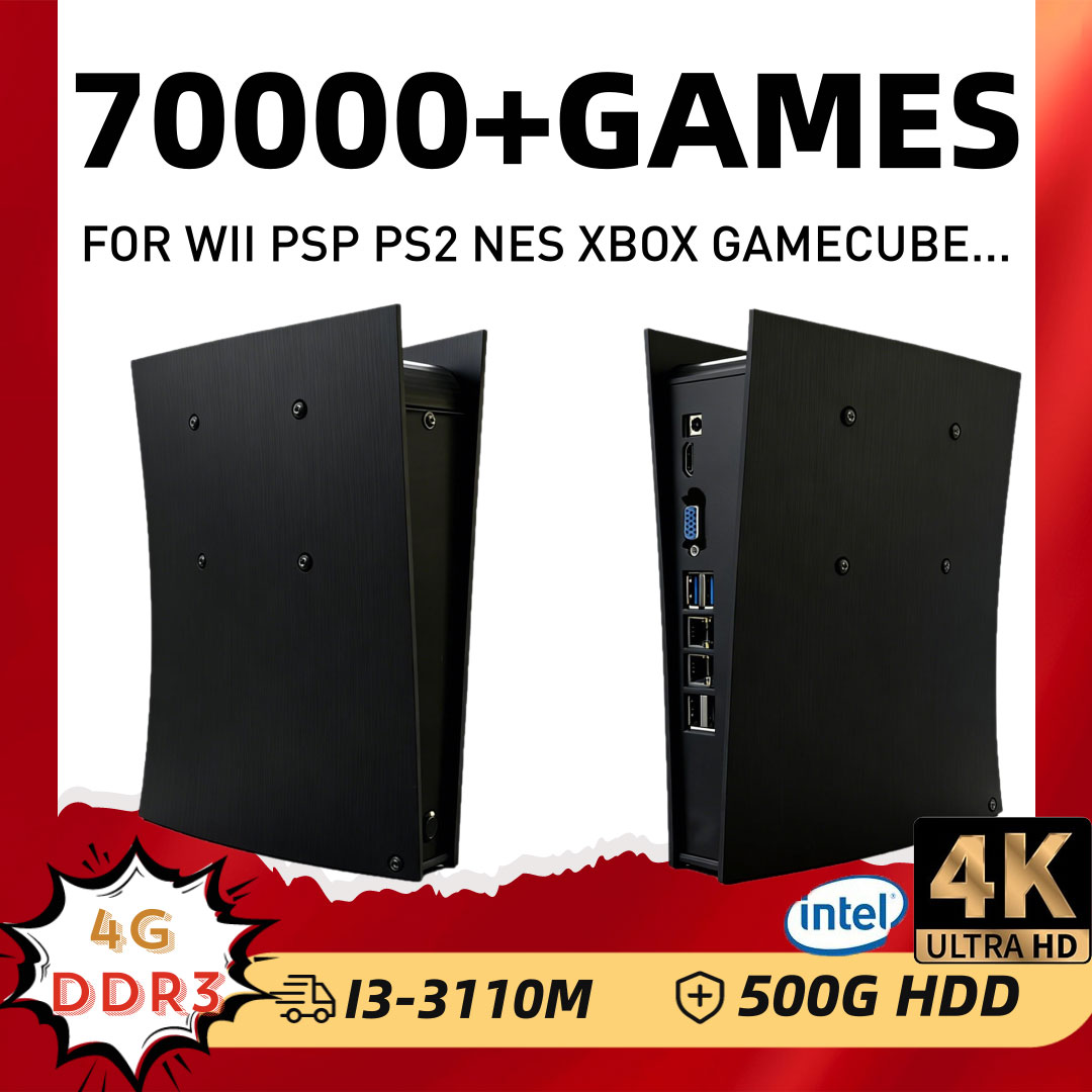 Retro Gaming Batocera - Retro Game Console BS5 60+Emulators 500GB