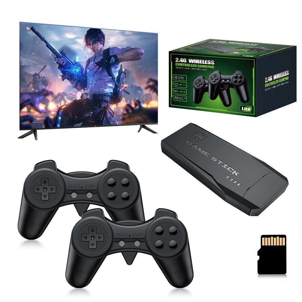 Retro Gaming Joystick - Draagbare 4K Retro Game Stick Console