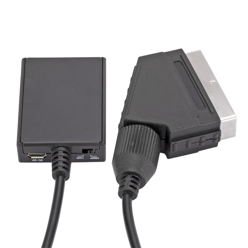Scart To Hdmi - SCART naar HDMI-compatibele 1080P video-audio upscale