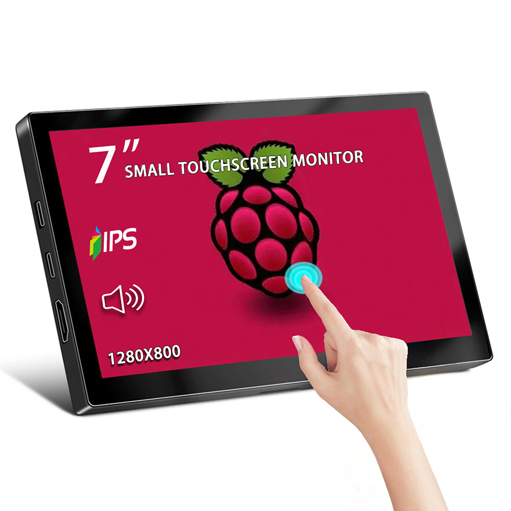 Retro Gaming Monitor - Touchscreen Kleine Monitor 7-Inch Draagbare Monitor