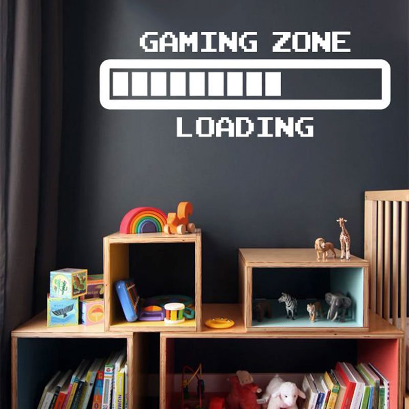 Retro Gaming Wallpaper - Gaming Zone Retro Laden Wall Art