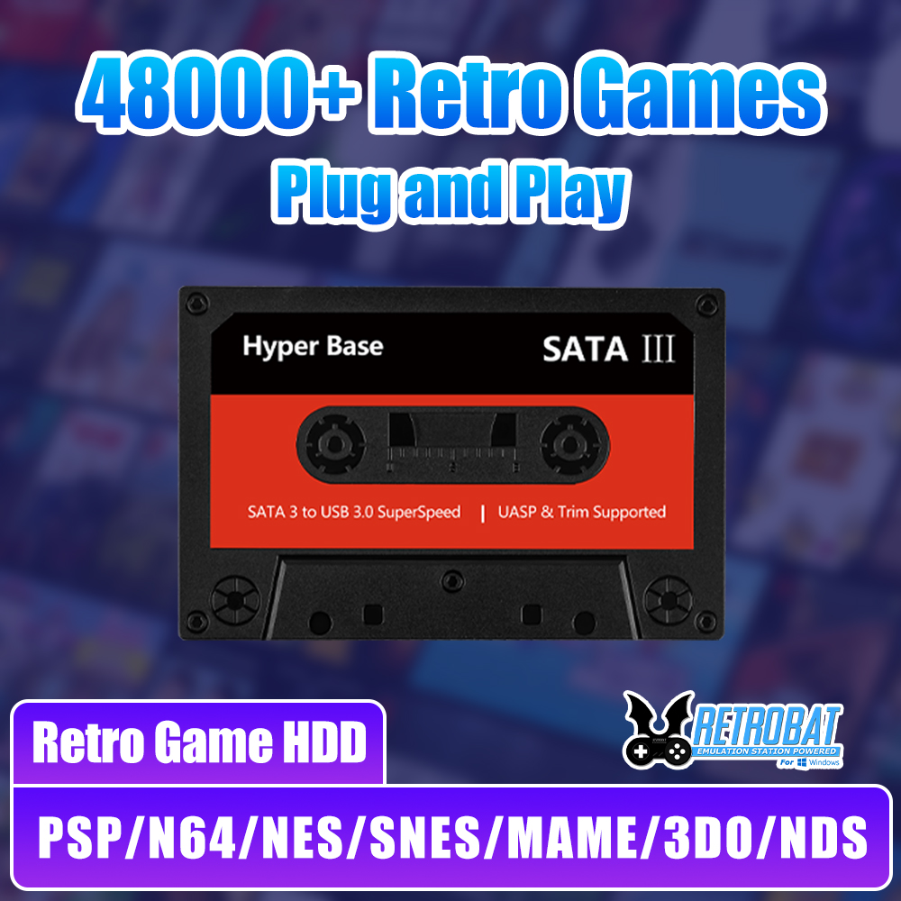 Retro Gaming Batocera - Batocera 500G Game Harde Schijf Ingebouwde
