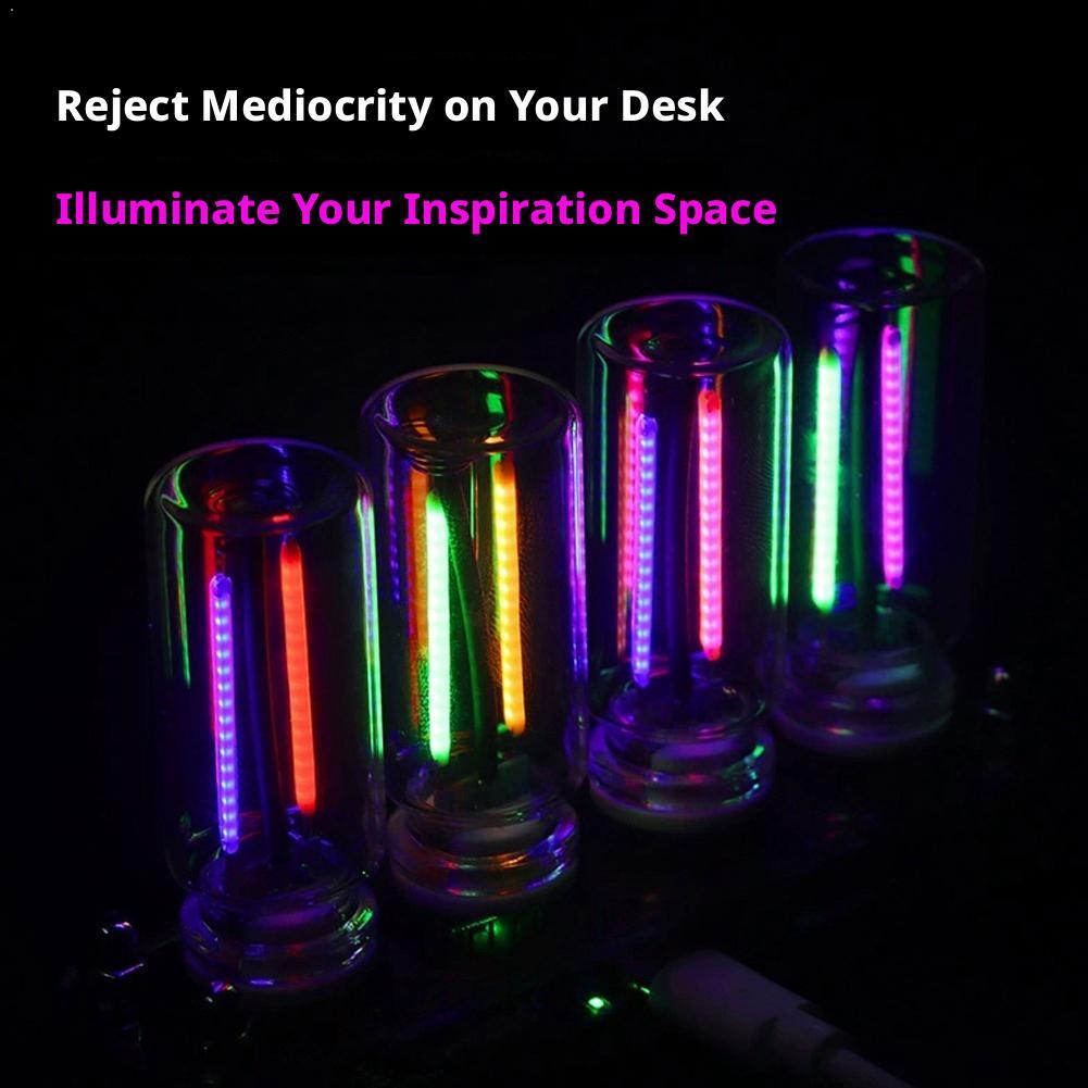 Retro Gaming Usb - USB Glazen Sfeerverlichting Mini Dubbele Kleur