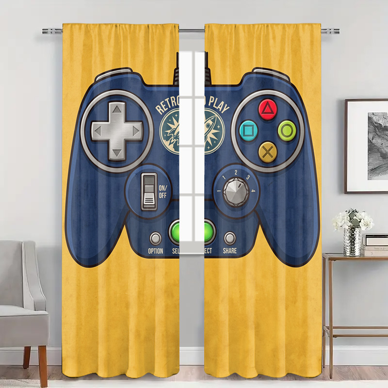 Gaming Controller Gordijnpanee - Retro Gaming Cafe recensie en prijs