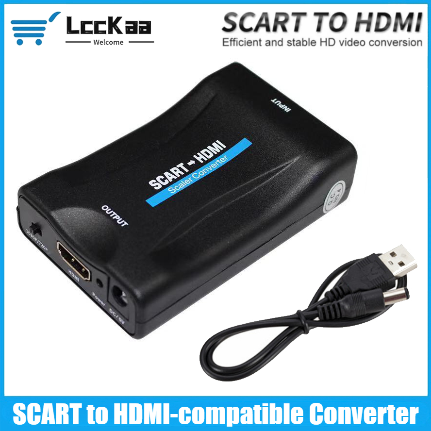 SCART naar HDMI-compatibele co - Scart To Hdmi recensie en prijs
