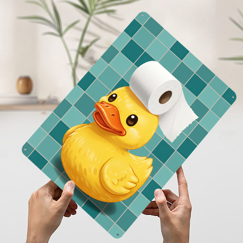Eend met toiletpapierhoed bedr - Retro Gaming Wallpaper recensie en prijs