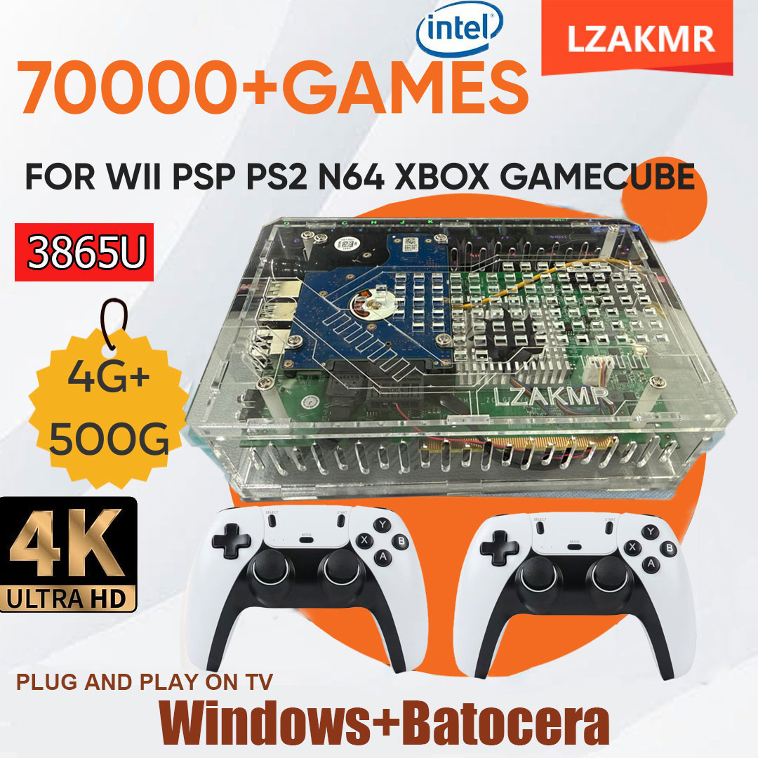 Retro U9 PRO Game Console 500G - Retro Gaming Batocera recensie en prijs