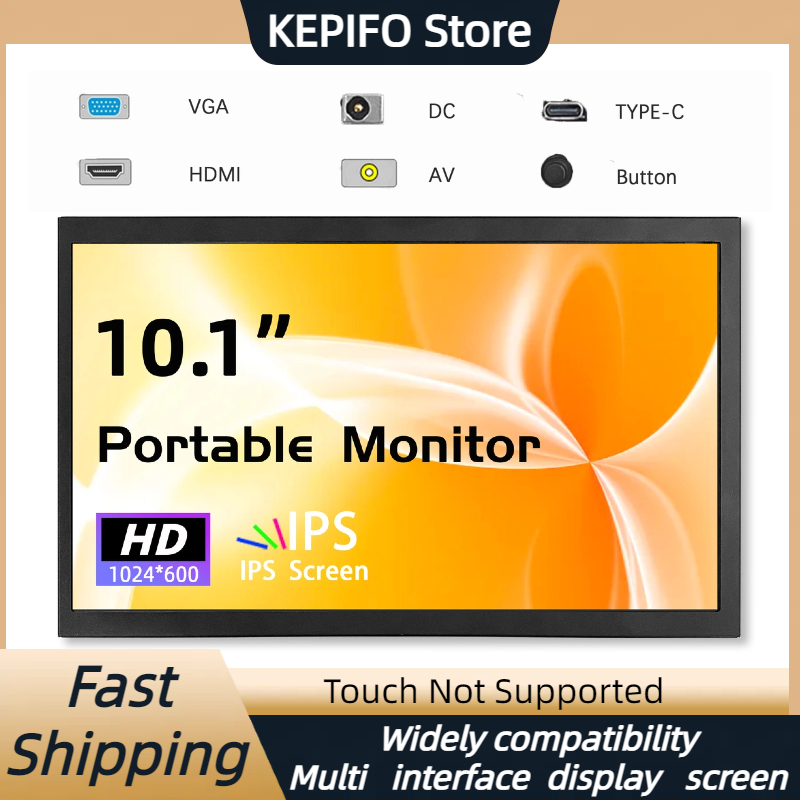 10 inch draagbare monitor 1024 - Retro Gaming Monitor recensie en prijs