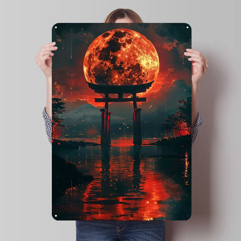 Bloedmaan Torii Bord Afdruk Me - Retro Gaming At Home recensie en prijs