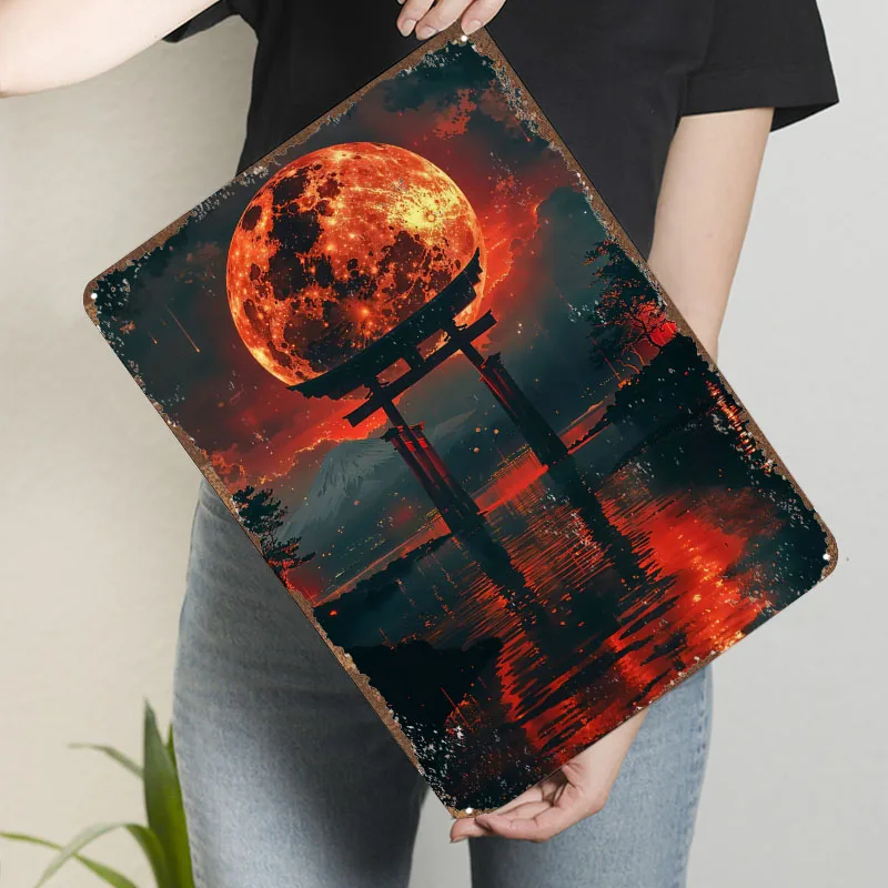 Bloedmaan Torii Bord Afdruk Me - Retro Gaming At Home recensie en prijs