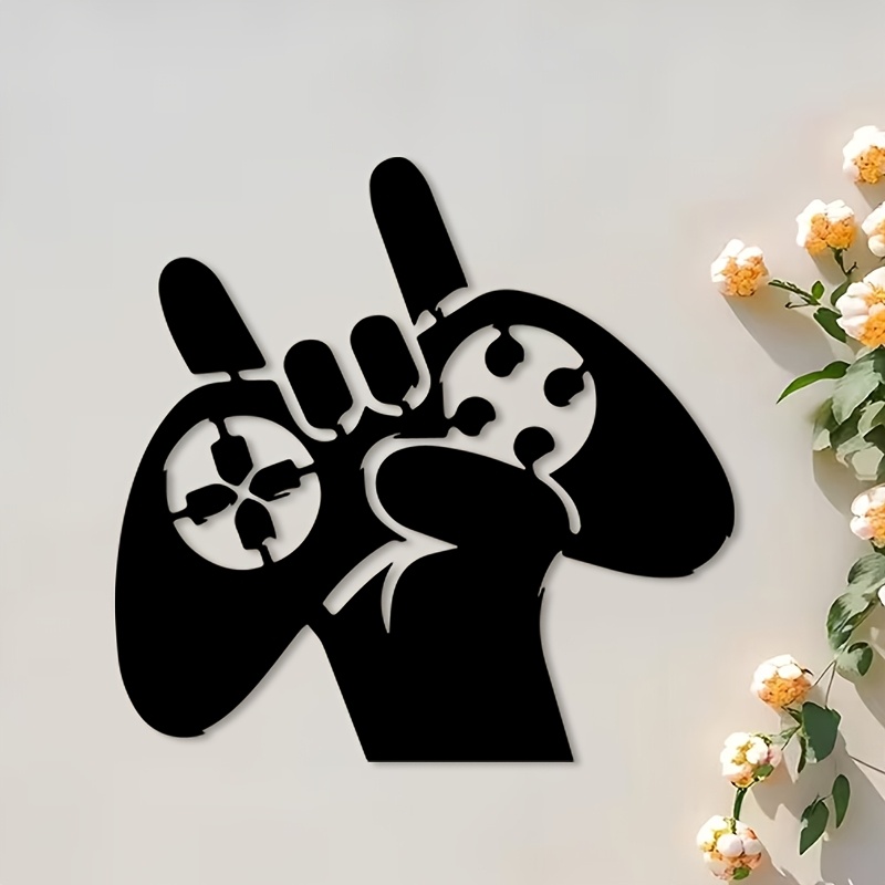 Retro Gaming Hand Metal Wall A - Retro Gaming Decor recensie en prijs