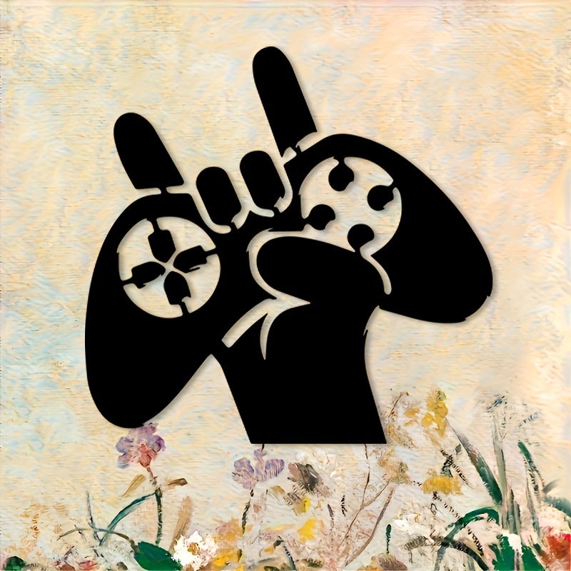 Retro Gaming Hand Metal Wall A - Retro Gaming Decor recensie en prijs