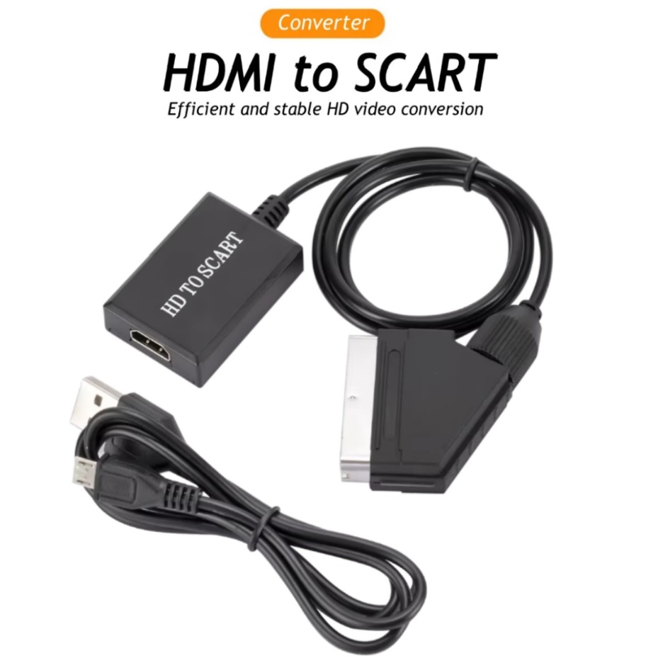 SCART Video- en Audioversterke - Scart To Hdmi recensie en prijs