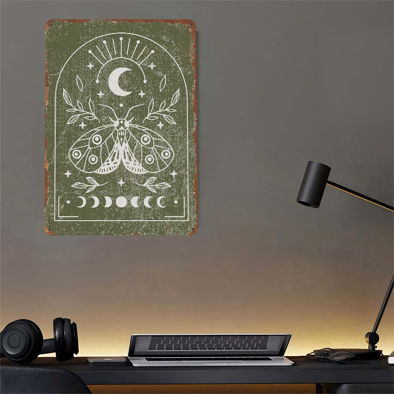 Motten- en maanposter, geperso - Retro Gaming At Home recensie en prijs