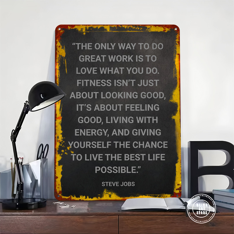 Steve Jobs Fitness Citaat Meta - Retro Gaming At Home recensie en prijs