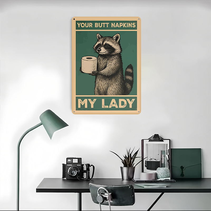 Wasbeer met toiletpapier grapp - Retro Gaming Wallpaper recensie en prijs