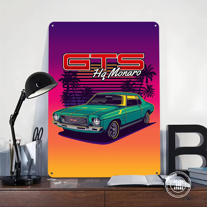 HQ Monaro GTS Retro Auto Metal - Retro Gaming At Home recensie en prijs