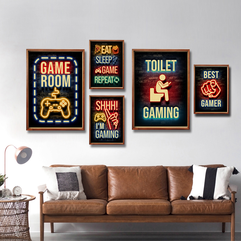 Retro Gaming Quotes Posters Ga - Retro Gaming Wallpaper recensie en prijs