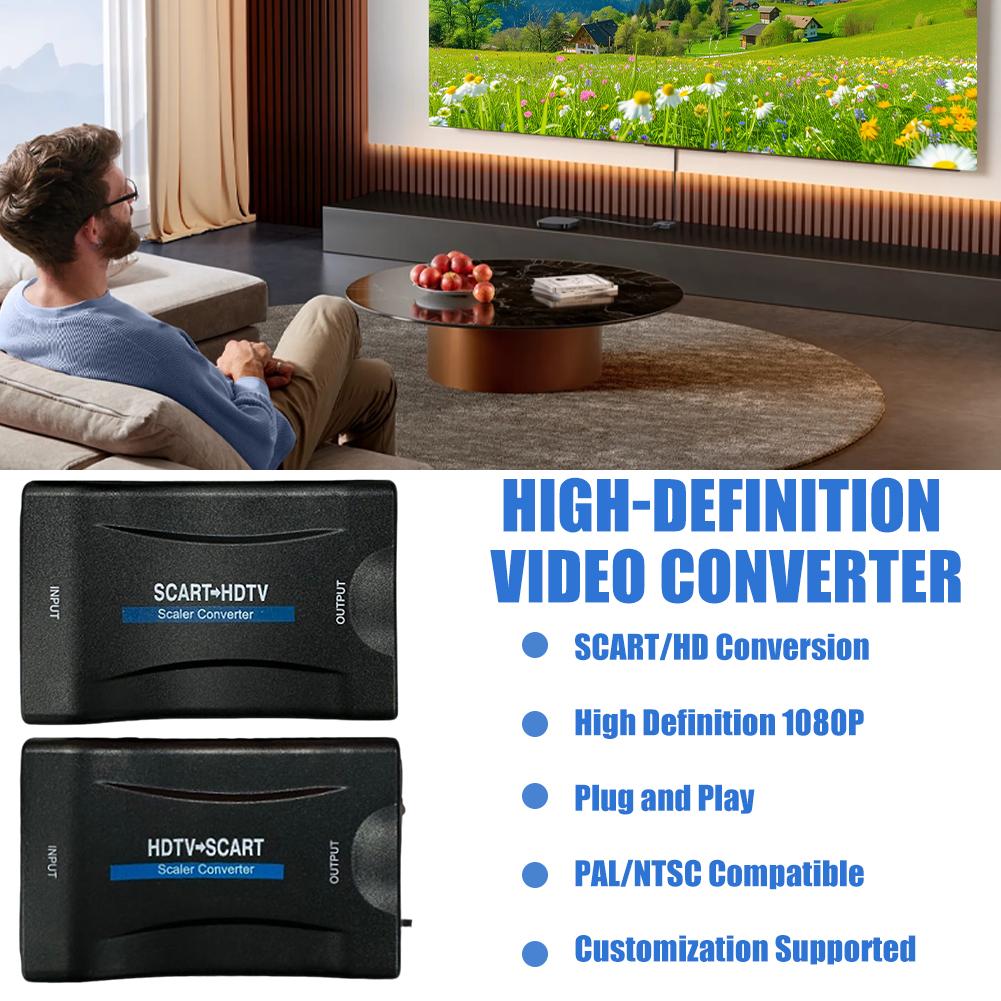 1080P HDMI naar SCART Video Au - Scart To Hdmi recensie en prijs