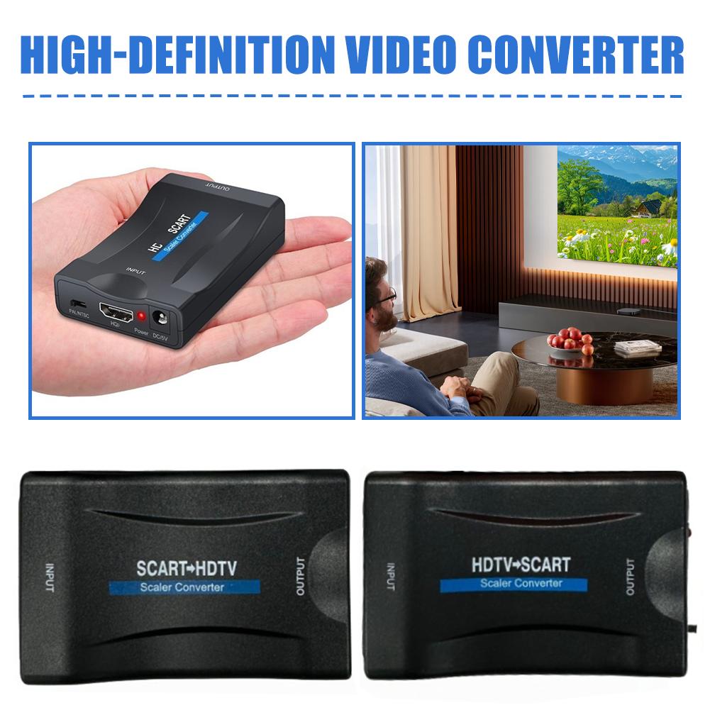 1080P HDMI naar SCART Video Au - Scart To Hdmi recensie en prijs