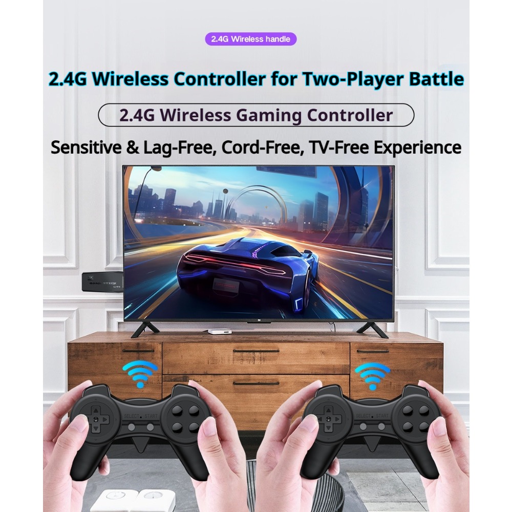 Draagbare 4K Retro Game Stick  - Retro Gaming Joystick recensie en prijs