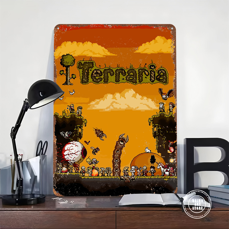 Terraria Pixel Art Game Geprin - Retro Gaming At Home recensie en prijs
