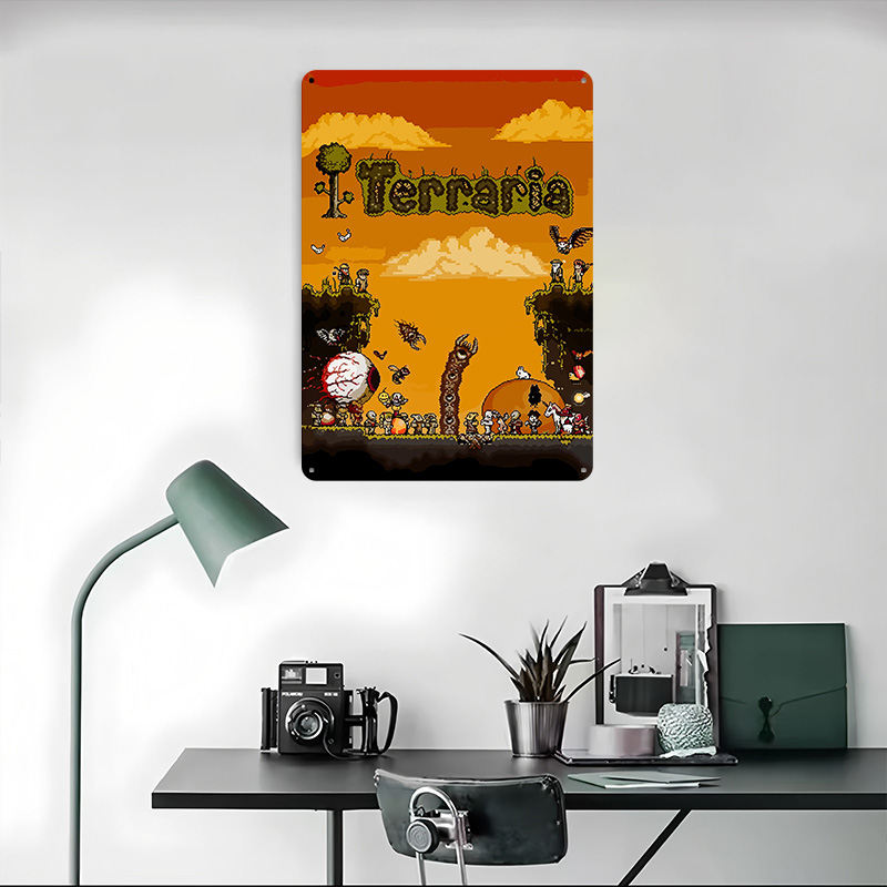 Terraria Pixel Art Game Geprin - Retro Gaming At Home recensie en prijs