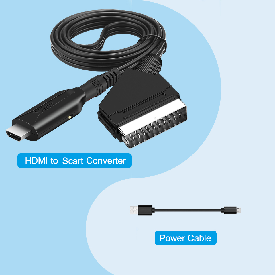 SCART naar HDMI-compatibel /HD - Scart To Hdmi recensie en prijs