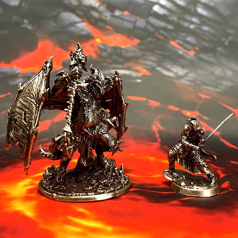 Nieuwe Fantasy Metalen Miniatu - Retro Gaming Decor recensie en prijs