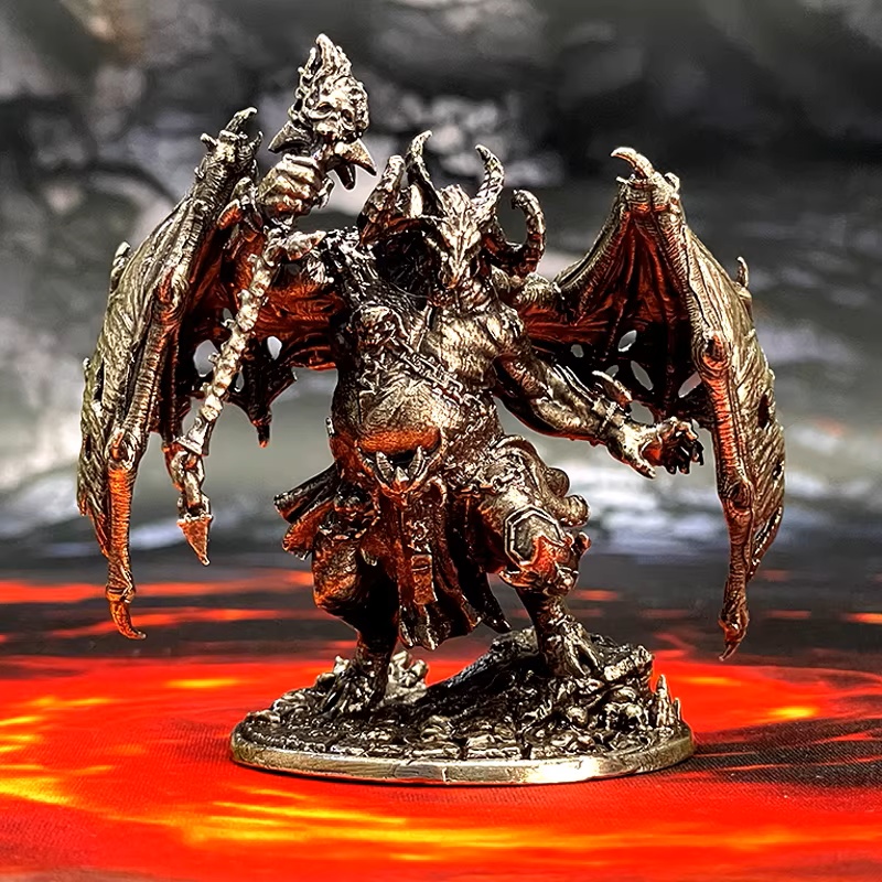 Nieuwe Fantasy Metalen Miniatu - Retro Gaming Decor recensie en prijs