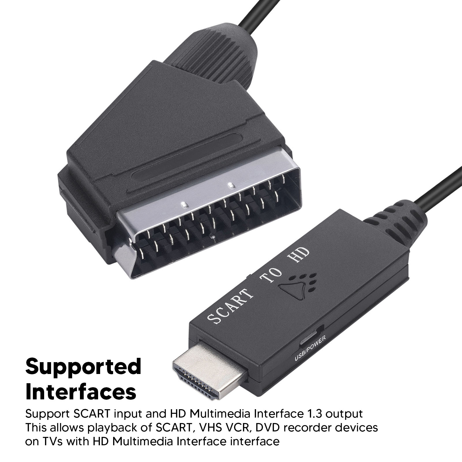 SCART naar HD Multimedia Inter - Scart To Hdmi recensie en prijs