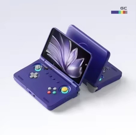 Blauwe Retroid Pocket Flip 2 5 - Retro Gaming Android recensie en prijs