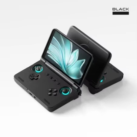 Blauwe Retroid Pocket Flip 2 5 - Retro Gaming Android recensie en prijs
