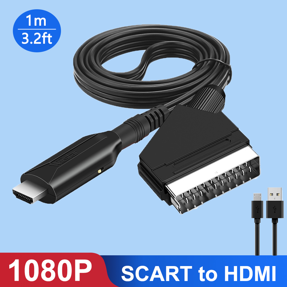 Scart naar HDMI Converter 1080 - Scart To Hdmi recensie en prijs