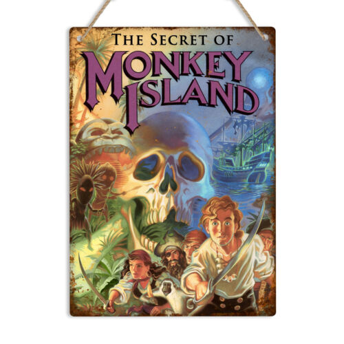 MONKEY ISLAND Amiga Vintage Re - Retro Gaming Decor recensie en prijs