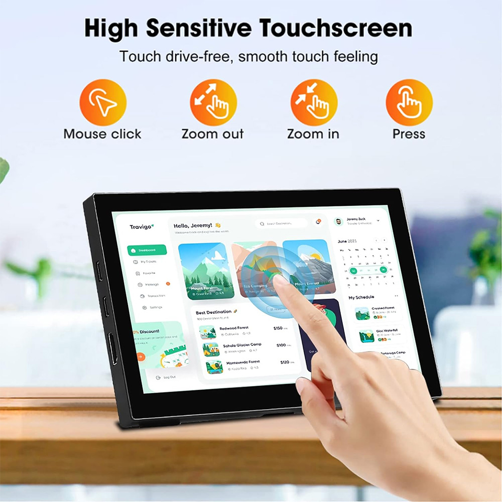 Touchscreen Kleine Monitor 7-I - Retro Gaming Monitor recensie en prijs