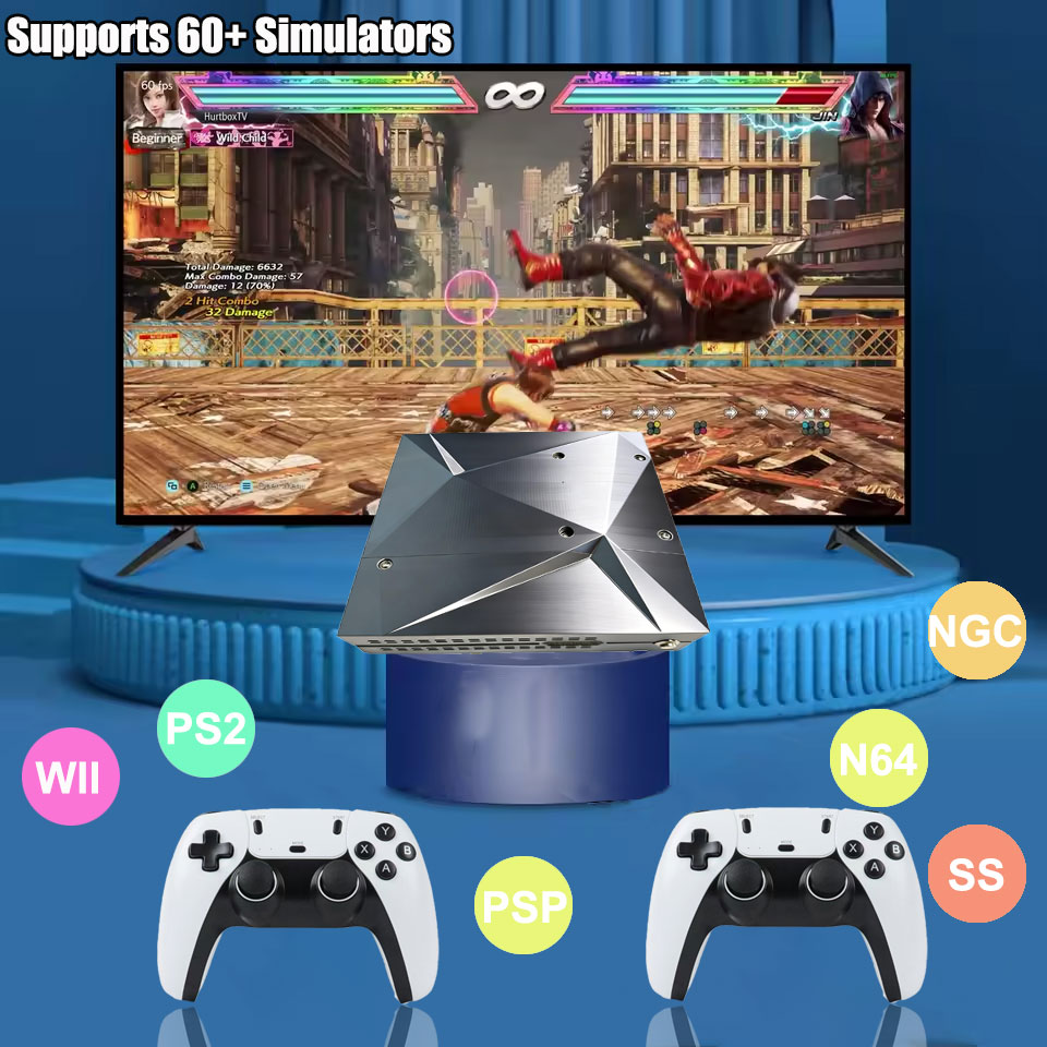 P88 Retro Game Console 2TB HDD - Retro Gaming Batocera recensie en prijs