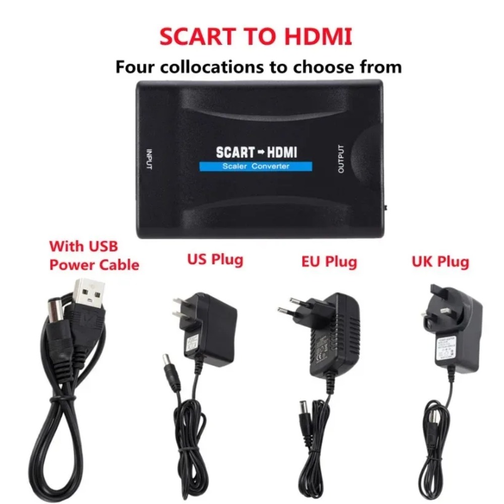BGGQGG 1080P SCART naar HDMI-c - Scart To Hdmi recensie en prijs