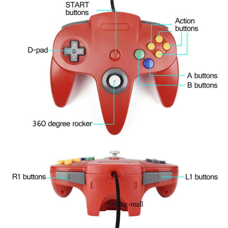 N64-controller Klassieke USB-b - Retro Gaming Joystick recensie en prijs