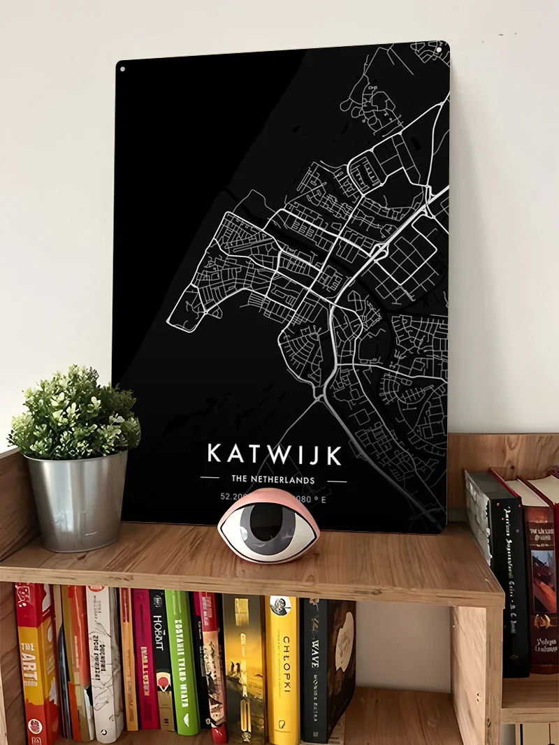 Katwijk Stadskaart Donkere Pos - Retro Gaming At Home recensie en prijs