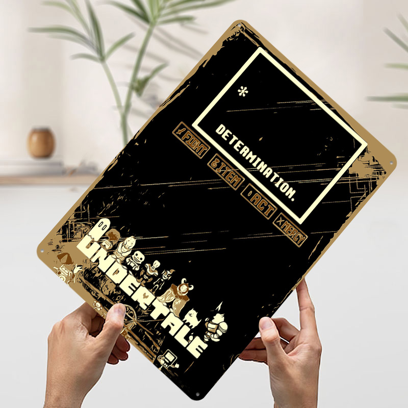 Undertale Metal Poster Custom  - Retro Gaming At Home recensie en prijs