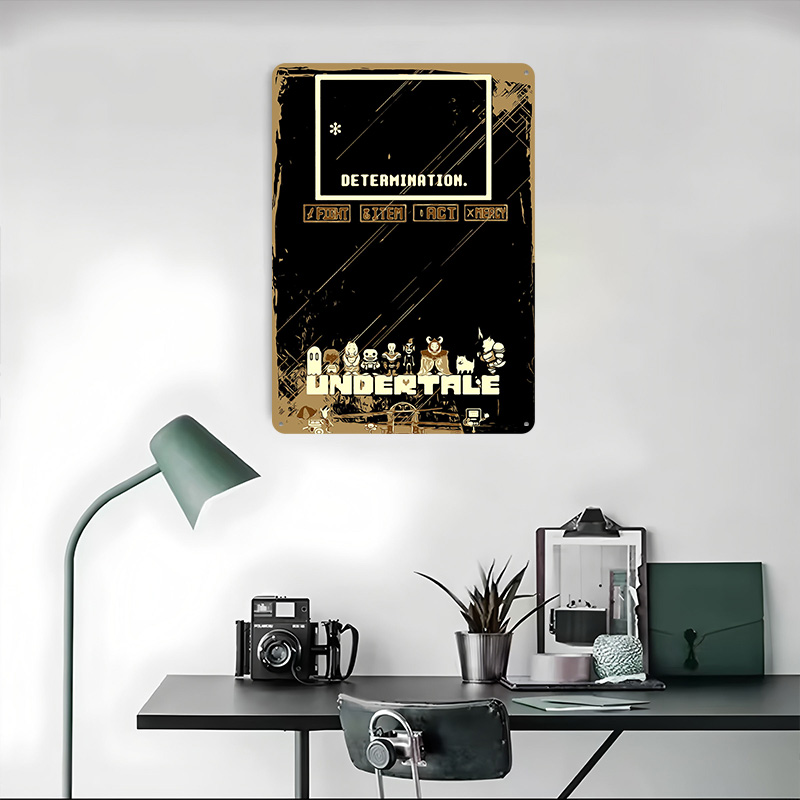 Undertale Metal Poster Custom  - Retro Gaming At Home recensie en prijs