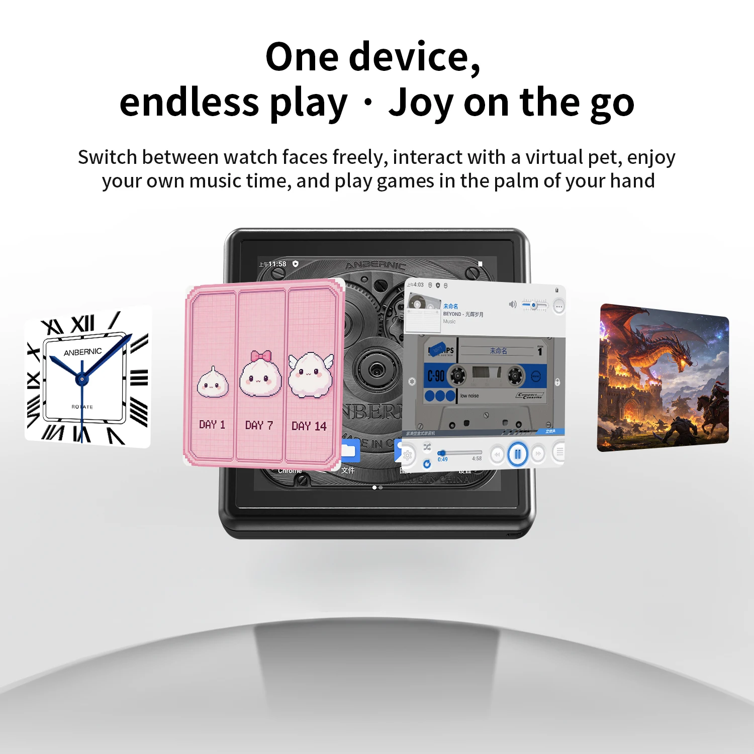 ANBERNIC RG Draaibare Handheld - Retro Gaming Android recensie en prijs