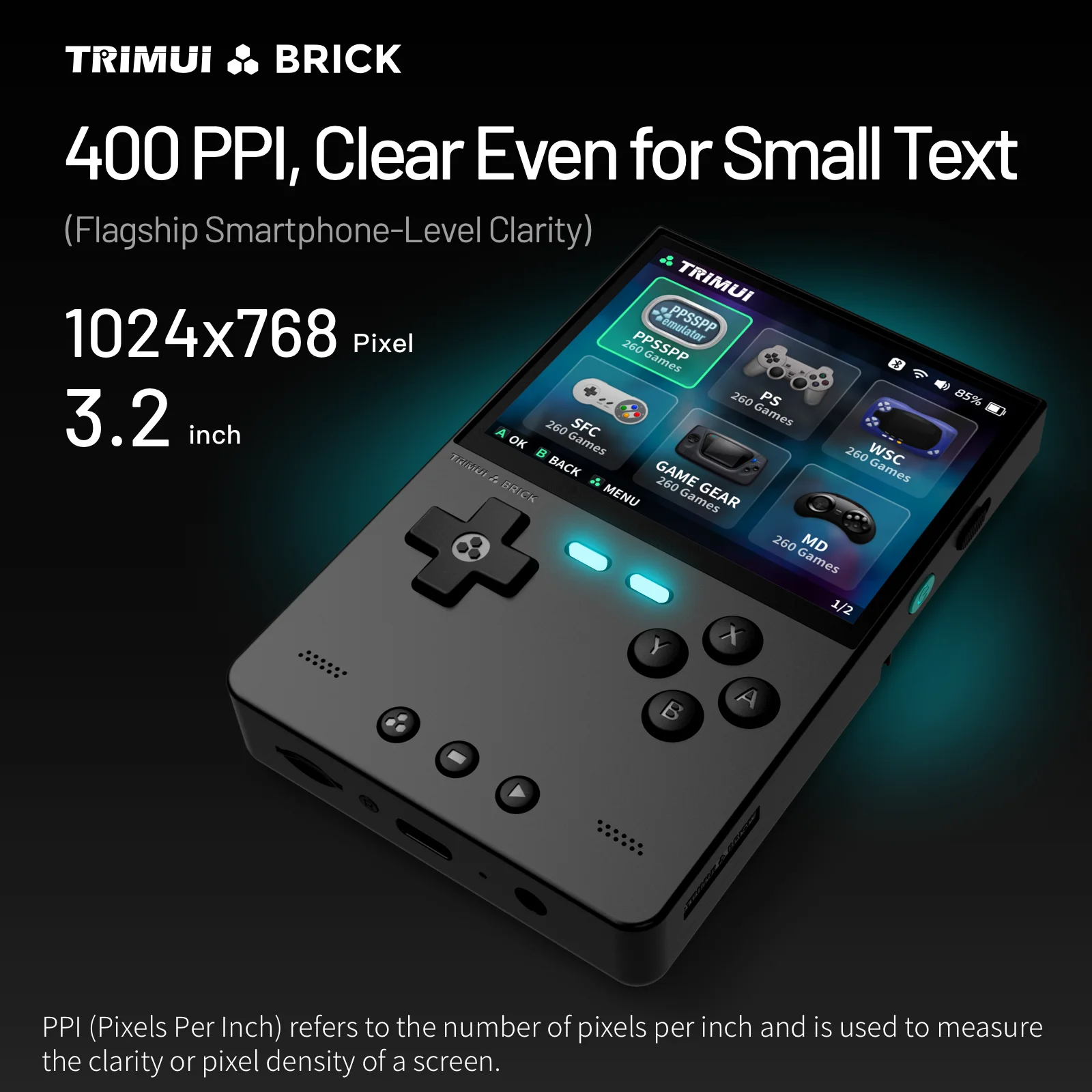 TRIMUI BAKSTEEN Handheld Game  - Retro Gaming Usb recensie en prijs