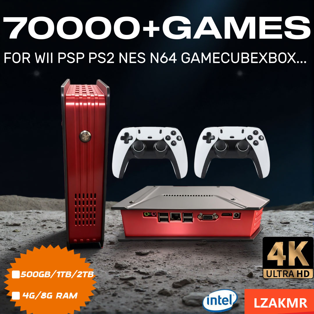 X4 Retro Familie Videogame Con - Retro Gaming Batocera recensie en prijs