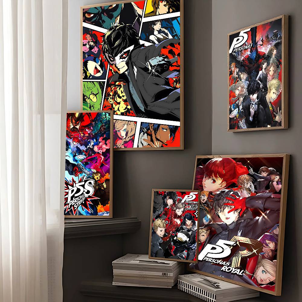 Hot Video Game P-Persona 5 Gam - Retro Gaming Wallpaper recensie en prijs