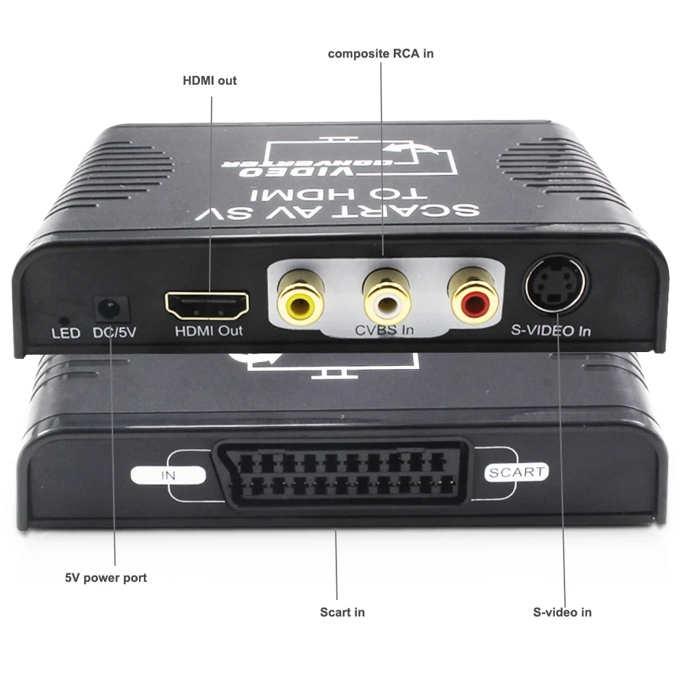S-video composiet AV Scart naa - Scart To Hdmi recensie en prijs