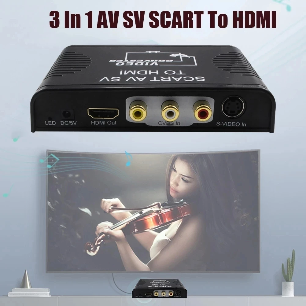 S-video composiet AV Scart naa - Scart To Hdmi recensie en prijs
